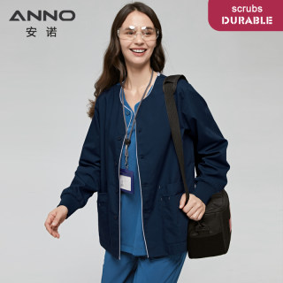 Annuo surgical gown new heart collar hand washing gown polyester cotton