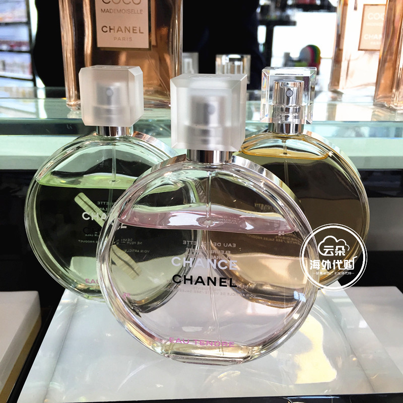 正品Chanel香奈儿邂逅香水柔情清新女士淡香 程光轻舞50ml100ml