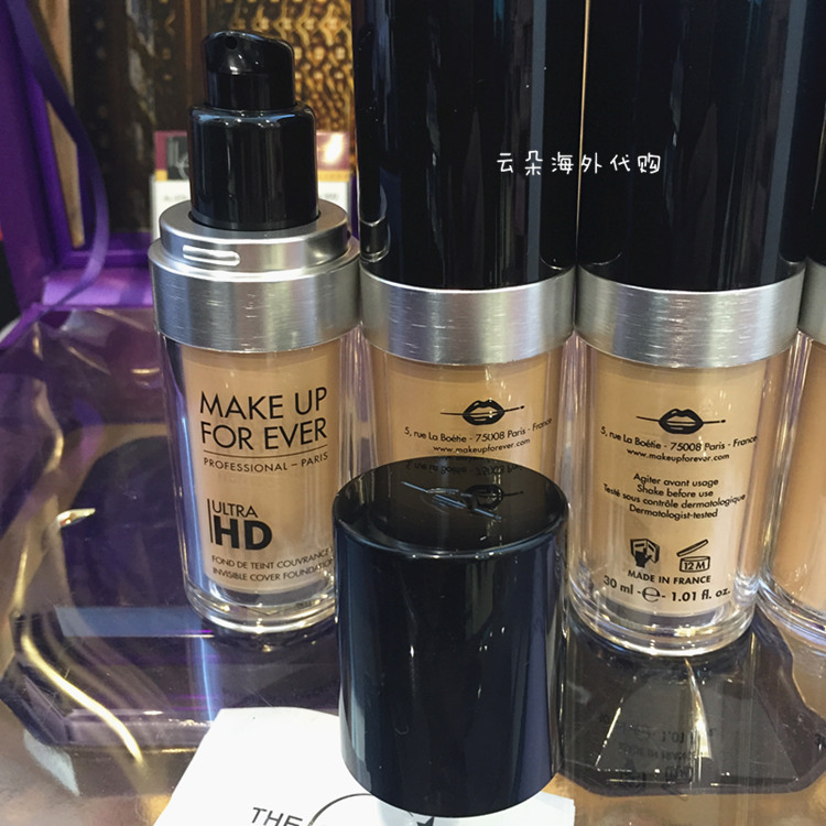 Trang điểm cho bao giờ / 美 浮生若梦 HD HD Liquid Foundation Light và dưỡng ẩm 30ml - Nền tảng chất lỏng / Stick Foundation phấn nước cho da dầu mụn