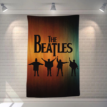 Rock TheBeatles Beatles Erect Prints Students Hang Bar Restaurants Decorate the Piano Wall Background Painting