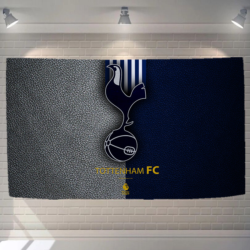 Hot Thorn Emblem Red Flag Hung Cloth Student Dormitory Background Cloth Bar Personality Studio Football Star Wall Decoration Painting