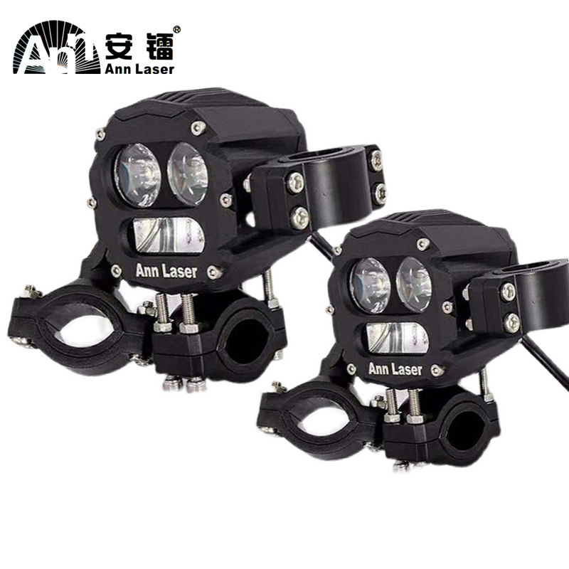 ANN LASER motorcycle spotlight modified super bright strong light LED open channel strobe light turn signal auxiliary light