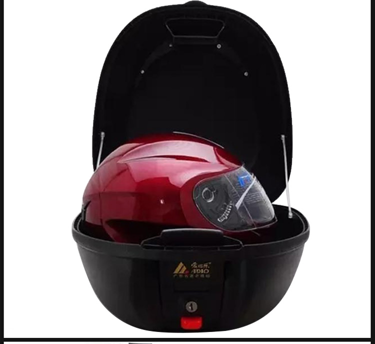 Aidele 8306 vừa 26L xe gắn máy đuôi hộp xe Điện scooter pin xe có thể được nhanh chóng loại bỏ thân cây thùng hông xe máy
