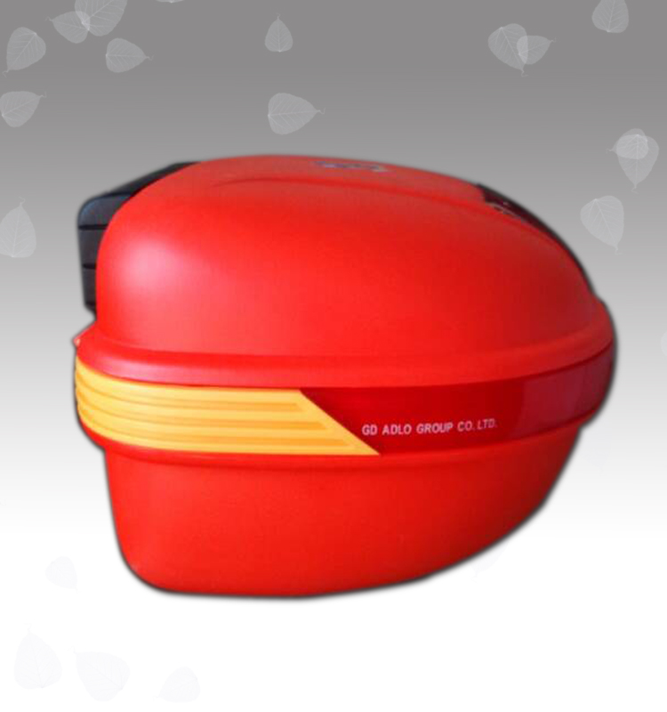Aidele 923-Một hộp đuôi xe máy điện xe lớn thùng chứa thân cây để đặt mũ bảo hiểm đầy đủ thùng đồ xe máy