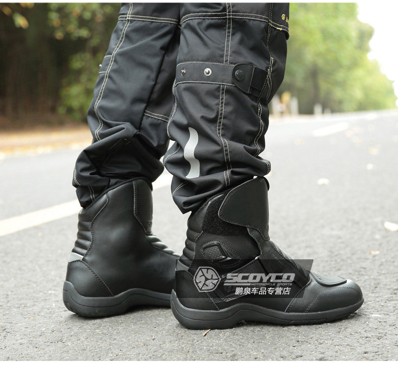 Bottes moto SCOYCO MBT011W - Ref 1390035 Image 12