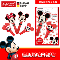 Mickey Minnie whistle Childrens cartoon cute whistle Creative gift toddler toy whistle Baby toy whistle