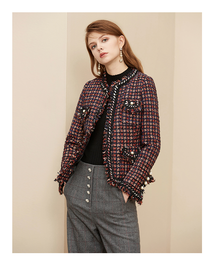 Blouson femme en Tweed - Ref 3321778 Image 6