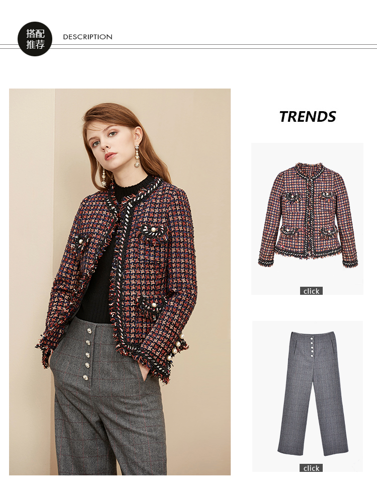 Blouson femme en Tweed - Ref 3321778 Image 10