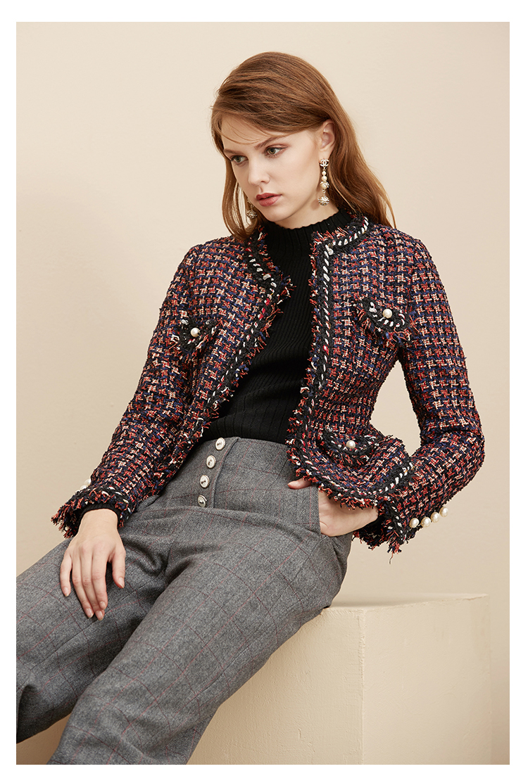 Blouson femme en Tweed - Ref 3321778 Image 12