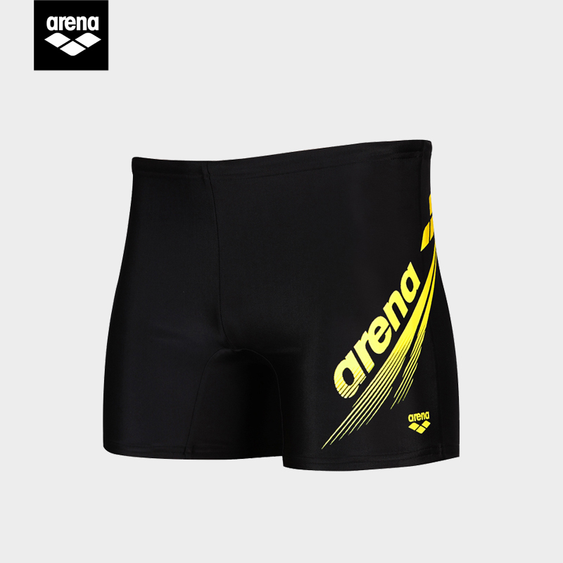 arena swimming trunks men's boxer printing quick-drying swimming equipment arena shorts anti embarrassing hot spring swimwear