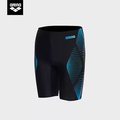 arena swimming trunks men's Japanese swimming five points knee-to-head Anti-embarrassing quick-dry Starry Sky Arina professional racing