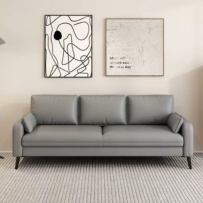 Minimalistic sofa for bedroom for double, internet celebrity, science and technology
