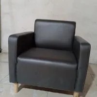 Nordic wash-free leather sofa living room small apartment rental apartment living room bedroom sofa clothing store milk tea shop