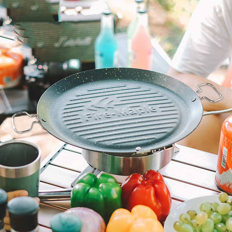Fire maple baking pan air oven barbecue convenient home outdoor barbecue oven barbecue pan barbecue pan non-stick frying pan baking pan