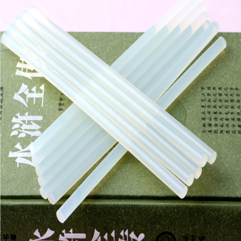 Quality eco-friendly trumpet hot melt adhesive stick adhesive strip hot melt adhesive gun home handmade with high sticky 0 7 * 20cm