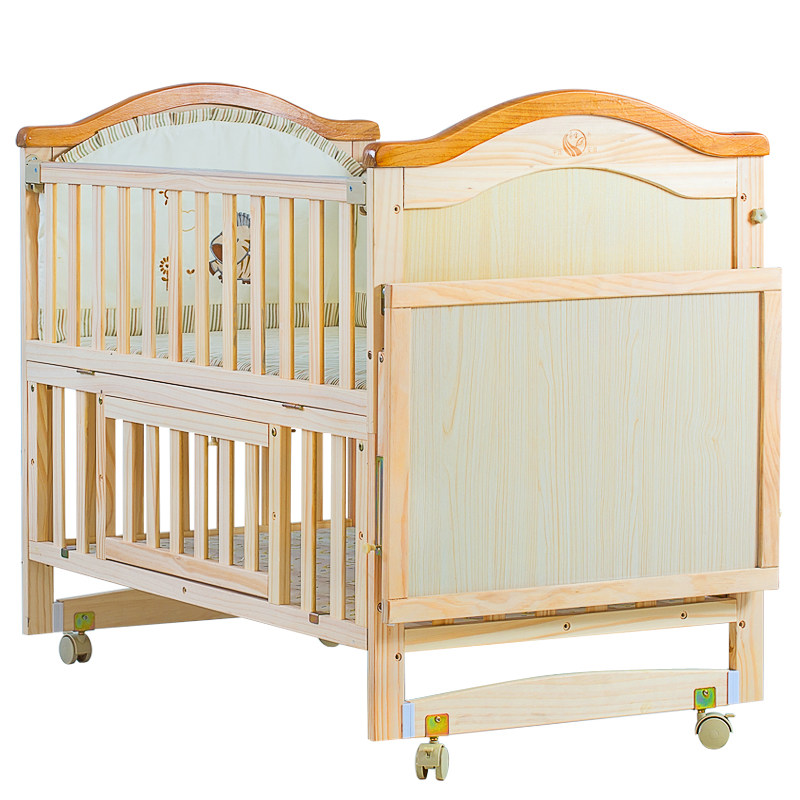 solid wood bassinet