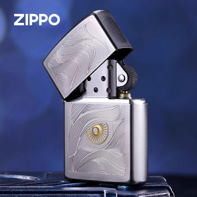 Zippo打火机真的值得送男友?秋水含睛缎砂镀铬款测评来啦🔥-ZIPPO-淘宝好物网