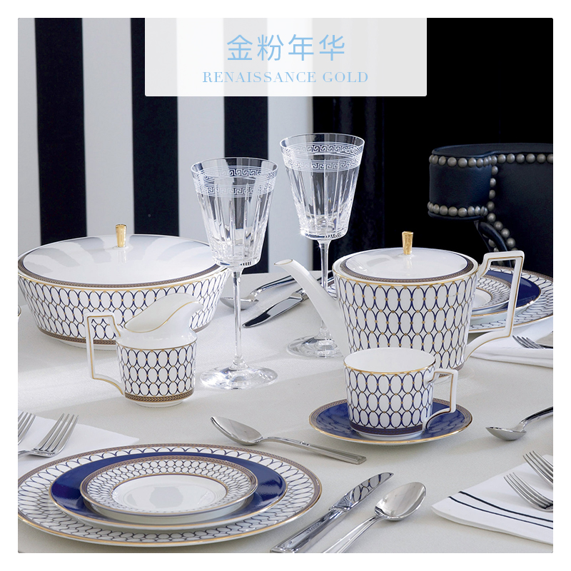 WEDGWOOD waterford WEDGWOOD powders in the teapot ipads China 1 liter with cover single pot teapot European coffee pot gift box