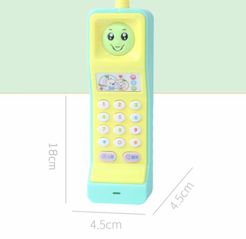 Big Brother Toy Phone Children Puzzle Early Learning Toy Phone Baby Enlighten Học nhạc Đồ chơi 1-3 tuổi - Đồ chơi âm nhạc / nhạc cụ Chirldren