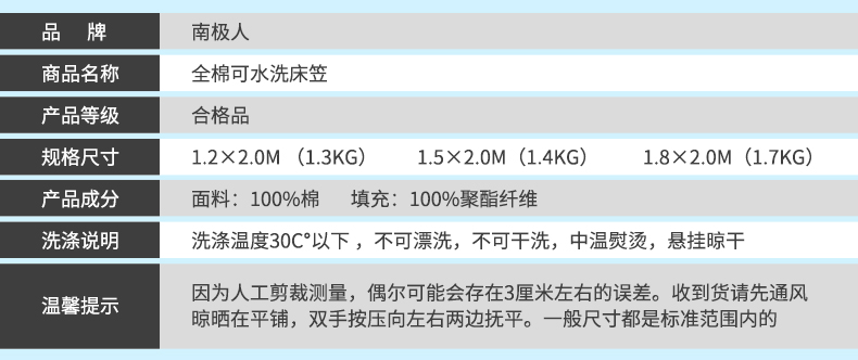 Giường bông Nam Cực 笠 đơn mảnh 1.8m1.5 giường bông không trượt chần nệm bìa Simmons bảo vệ bìa 1.2