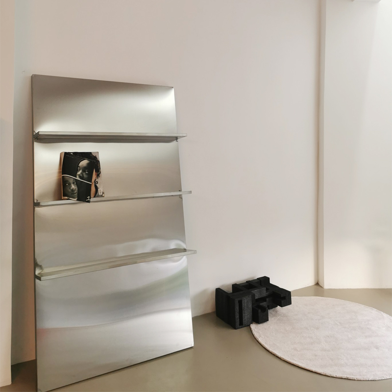 Clothing Store Show Shelf Display Shelf Floor Style Ornaments Shelves Shelving Windows Furnishing Women's Clothes Shop Shoes Bag Shelf