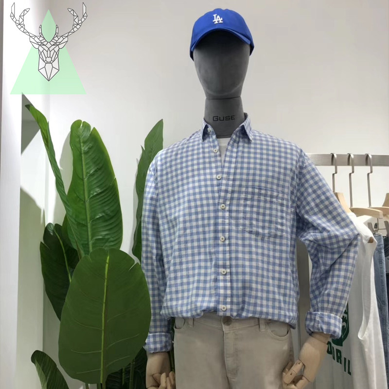 Men's model props full-body half-body dummy fashion high-end simulation Korean version of the men's clothing store window display stand
