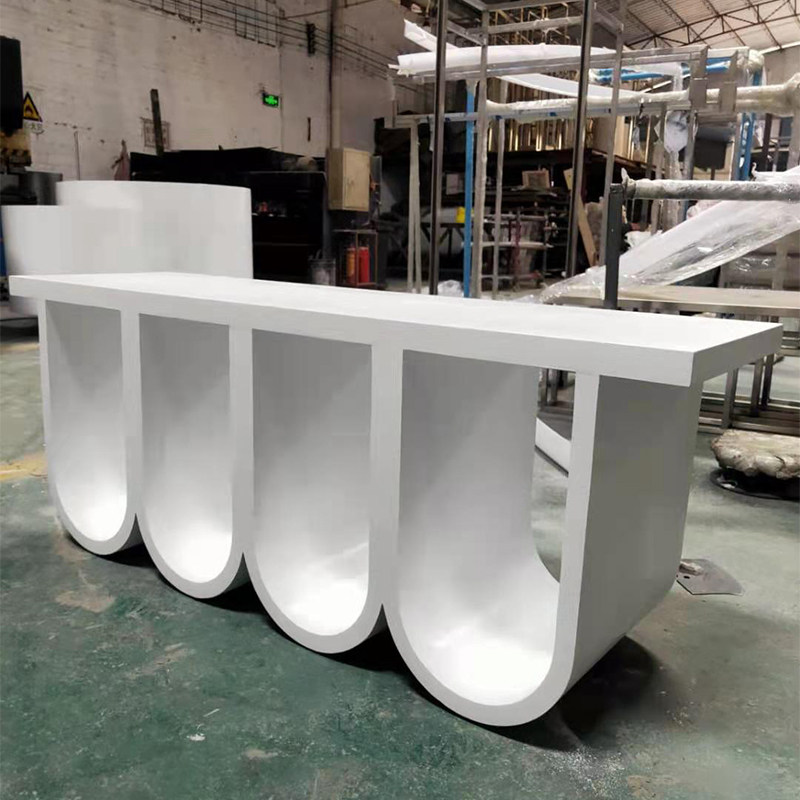 Clothing Store Display Table Middle Placement Simple Korean Department Creative Net Red set Island solid wood Display water table