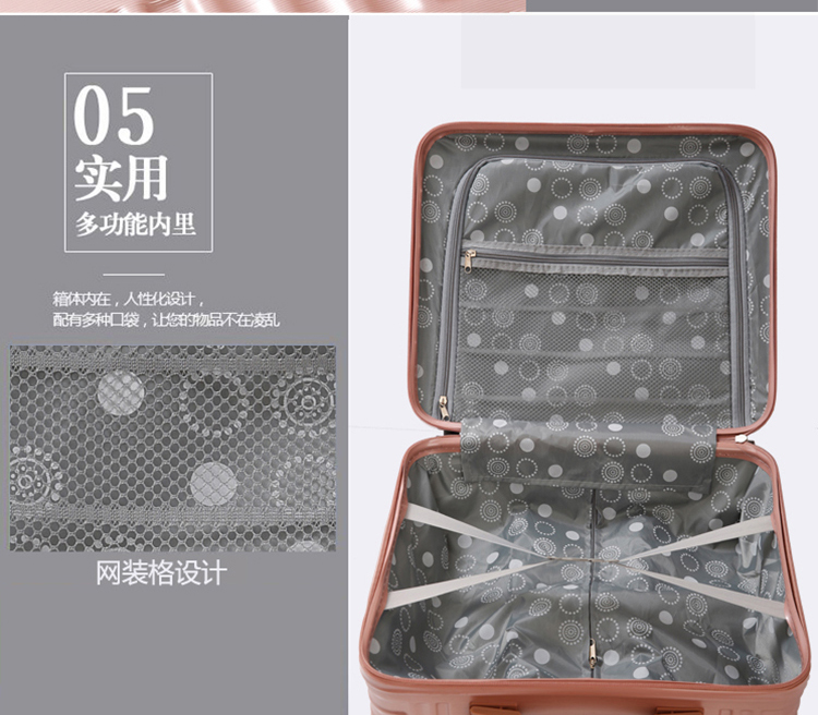 Mini 18 inch nội trú phổ quát xe đẩy nhỏ trường hợp xe đẩy 20 inch nữ doanh nghiệp Hàn Quốc vali túi hành lý nam giá vali
