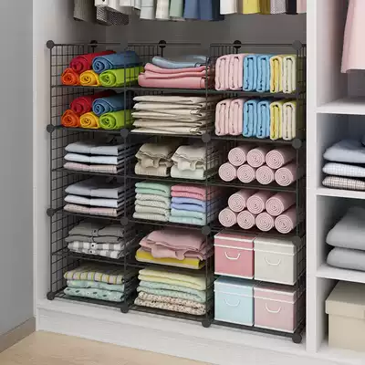 Lazy stacking board Stacking quilt T-shirt Pants Sweater short-sleeved shirt Clothes storage wardrobe finishing artifact Folding board