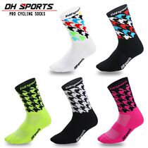Cycling sports socks bicycle racing wear-resistant warm and breathable mid-calf running socks source factory supports OEM