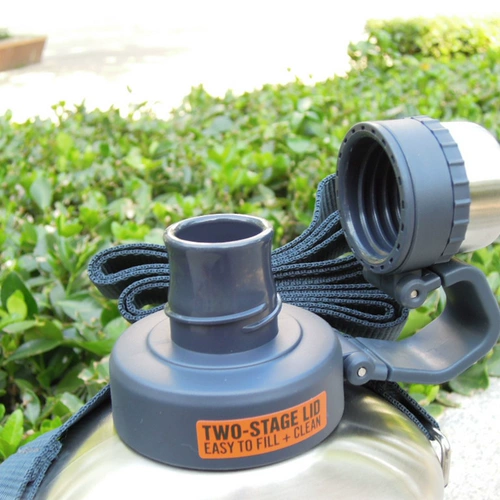 Портативный вместительный и большой ретро чайник из нержавеющей стали для путешествий, США