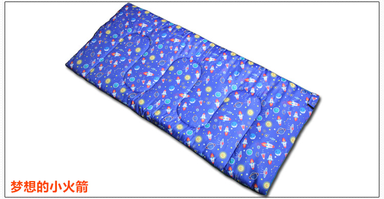 Túi ngủ trẻ em ngoài trời cotton dày ấm áp trong nhà chống đá là một bữa ăn trưa cho học sinh phá vỡ túi ngủ cotton bé - Túi ngủ túi ngủ chống muỗi mùa hè