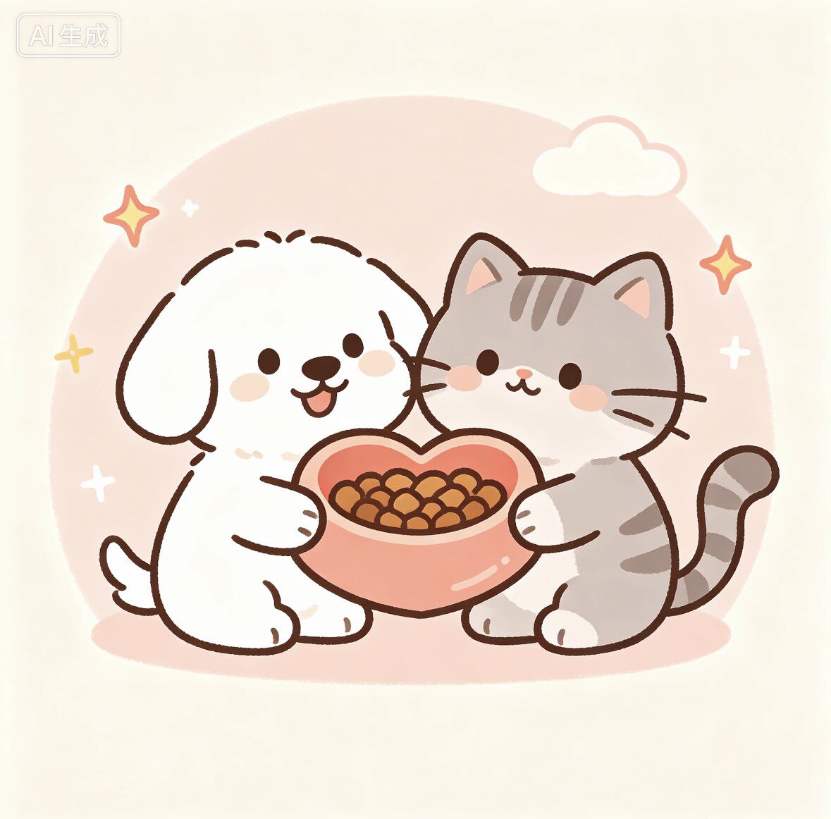宠乐食光的LOGO