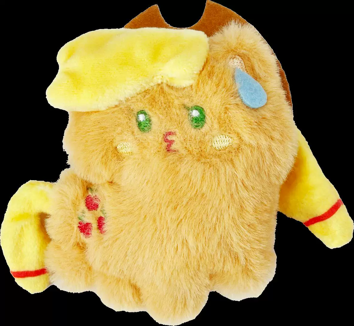 Plush pony pendant keychain, cute soft doll 10.9×8×7.5 cm, 0.25 kg, multiple styles