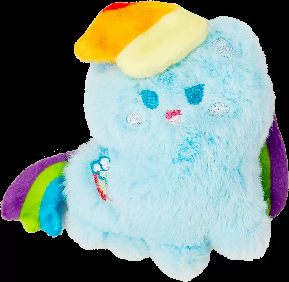 Plush pony pendant keychain, cute soft doll 10.9×8×7.5 cm, 0.25 kg, multiple styles