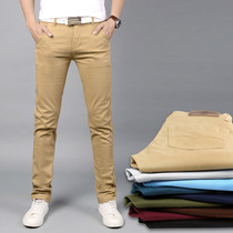 2022 fashion fashion fashion youth male Korean Spring Autumn new business slim waist small straight long casual pants