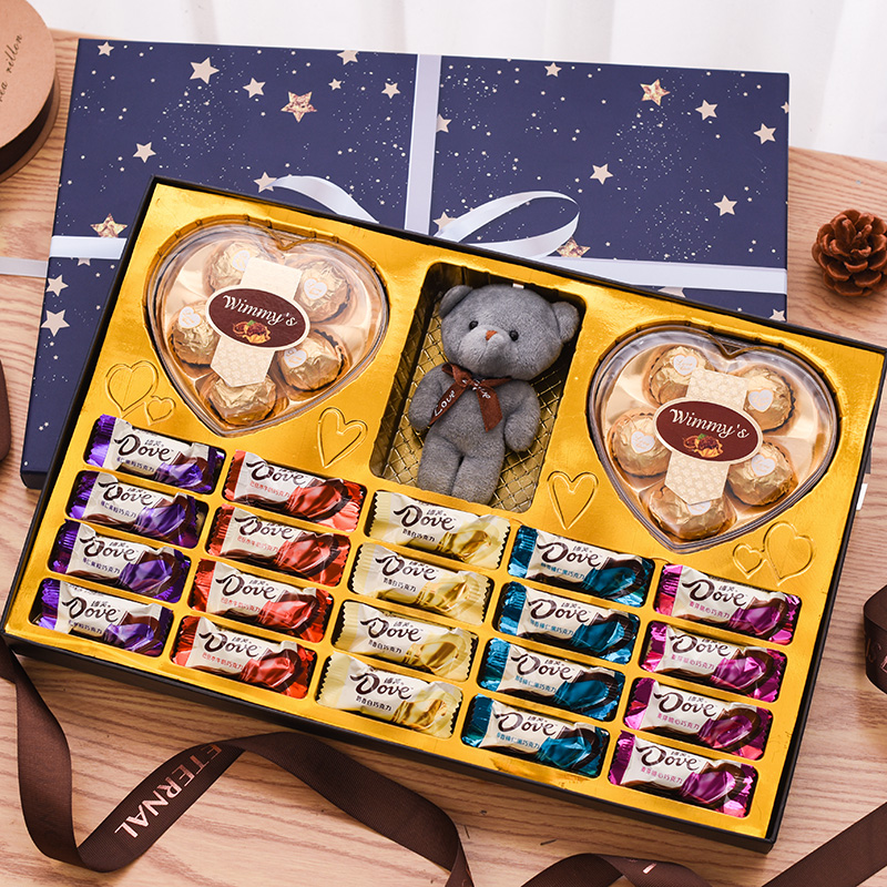 Dove Chocolate Gift Boxes New Year Goods for Girlfriends Boys and Girls Gifts Birthday Candy Snacks