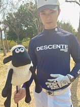 Shaun the Sheep Golf No. 135 Wood Club Head Cover Chicken Leg UT Club Head Cap Cover Ball Head Cap