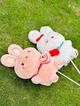 Cartoon Rabbit Plush Golf No. 1 Fairway Wood No. 135 Wood Club Head Cover Cap Cover Club Cover