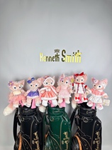 Club Belle Delu Golf Club Cover 135 Driver Cartoon Plush Plush Golf Club Head Set