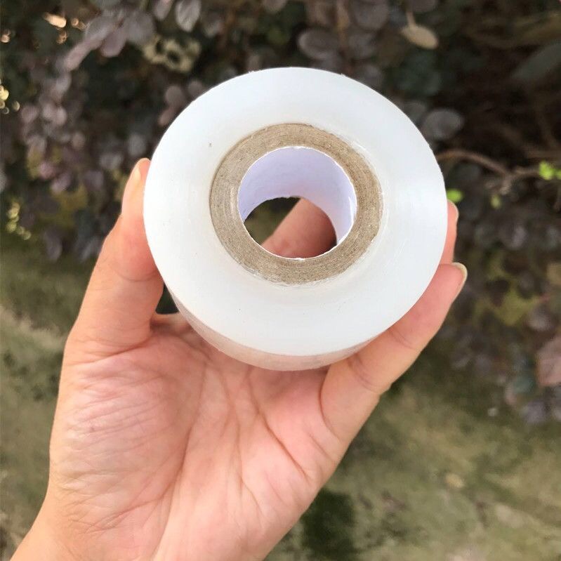Mail-free transparent industrial PE wound film stretch packing wide 3-25 cm small number of fresh and thickened adhesive special