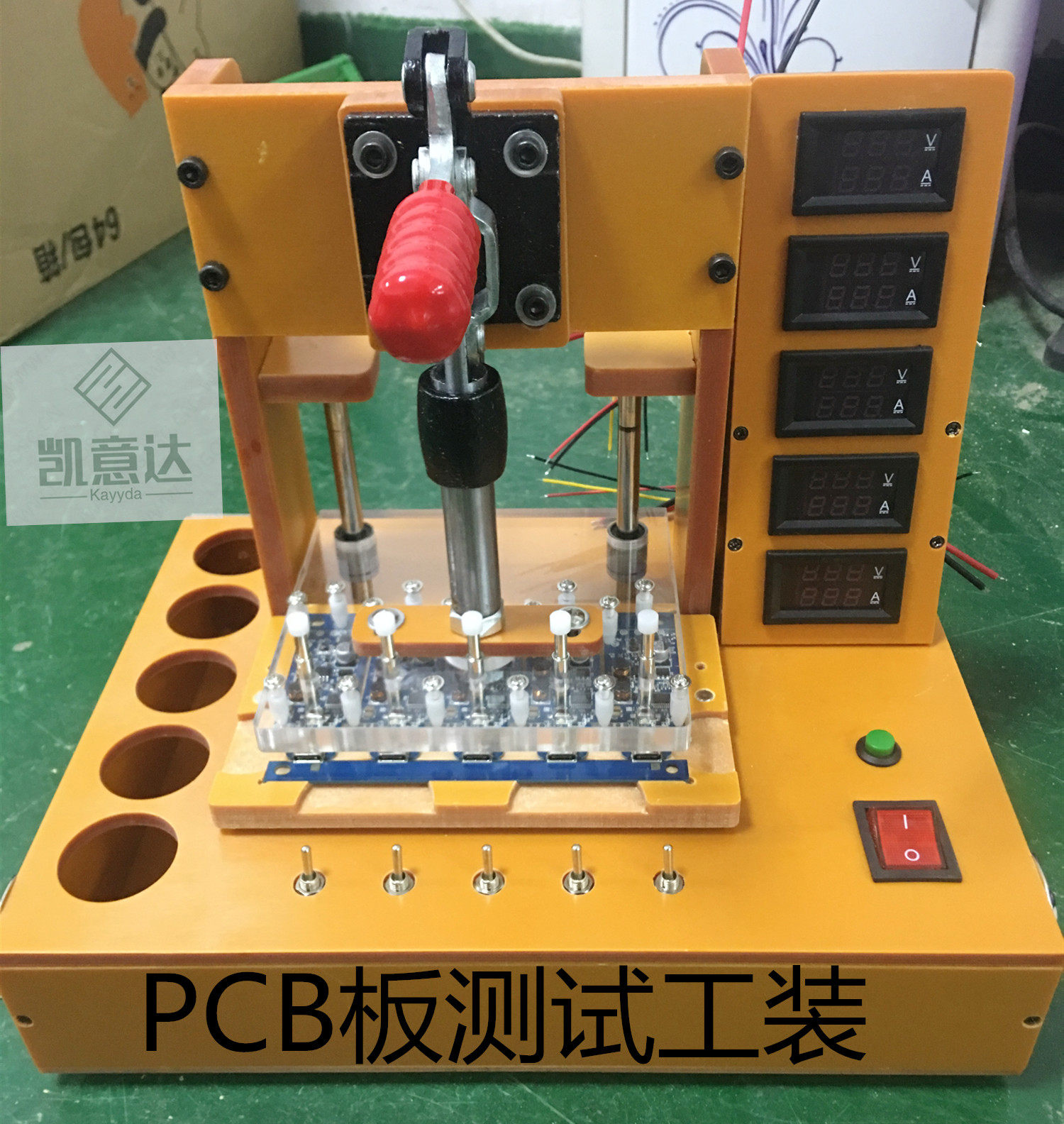 PCB test rack PCBA inspection tool PCB test board test fixture