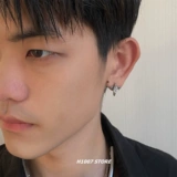 Крылья ангела, серьги в стиле хип-хоп из нержавеющей стали, изысканный стиль