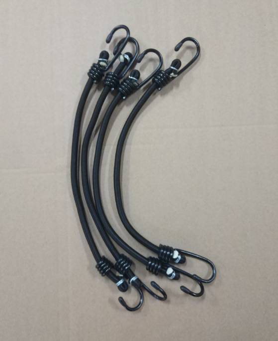 four-wheel locator fixture safety rope fixture fixed rope elastic rope 