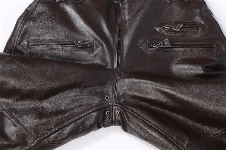 Pantalon cuir homme pantalons fuselés - Ref 1492675 Image 16