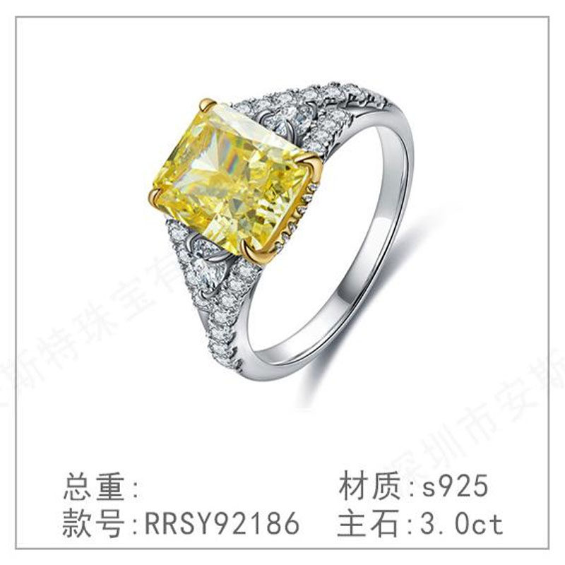 S925银黄钻系列黄钻锆石仙女显肤色不褪色锁骨链日韩简约小巧