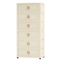 Storage cabinet locker home bedroom balcony clothes locker study small dust-proof multi-layer side locker