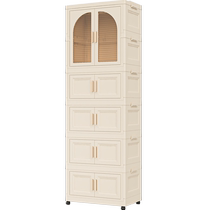 Plastic wardrobe bedroom extra large household childrens toys clothing storage cabinet rental room simple assembly storage cabinet