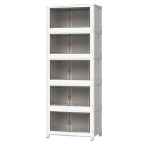 Clothing Storage Cabinet Bedrooms Adults Small Children Multilayer Simple Clothing Racks Free of plastic folding lockers