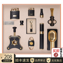 JIFENG Monsoon cigar ten-piece set lighter cigar cutter tool gift choice cigar presidential set